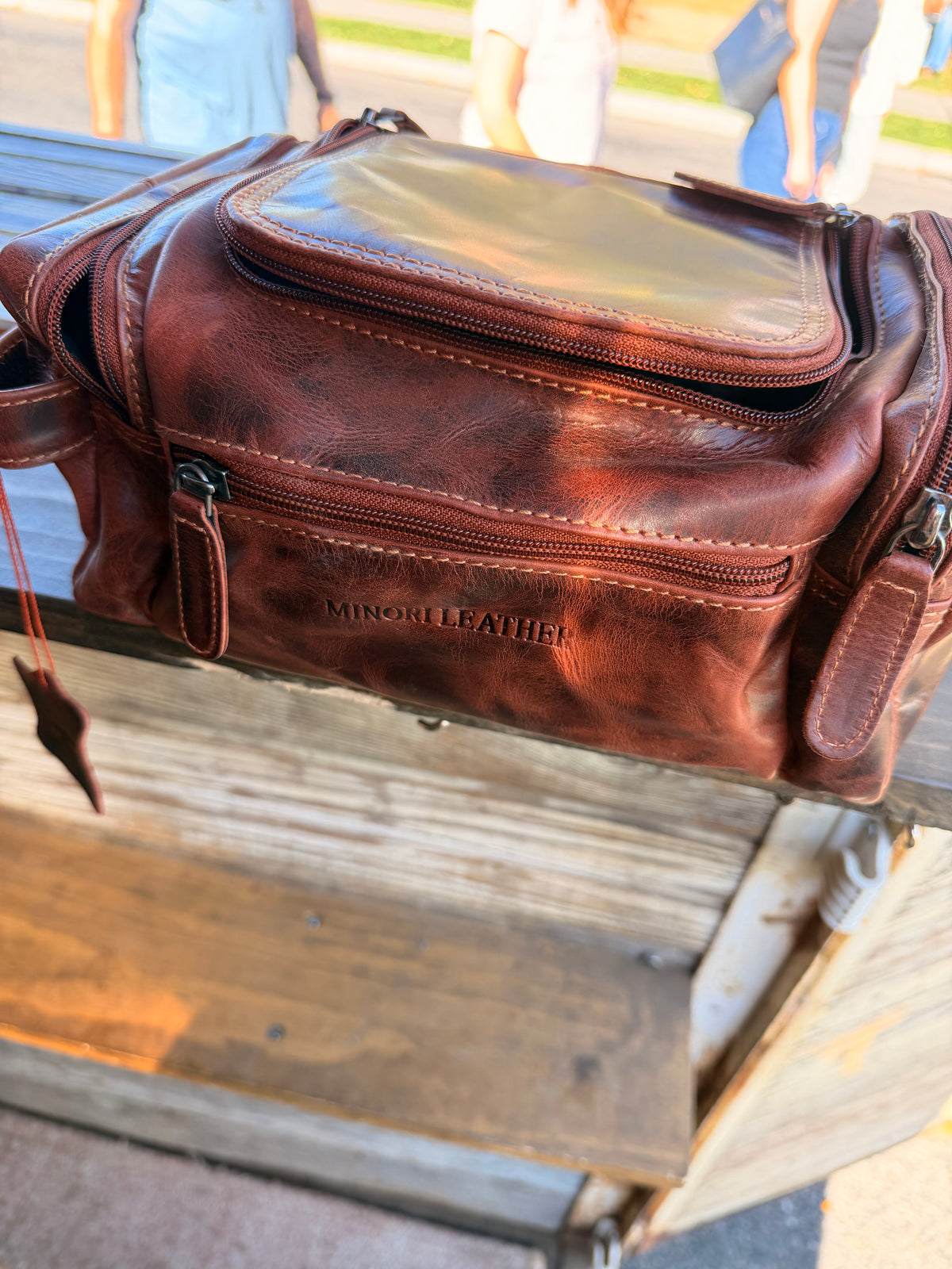 Ultimate Outfitters Kit | Chestnut Leather Dopp Bag + Complete Beard Care System